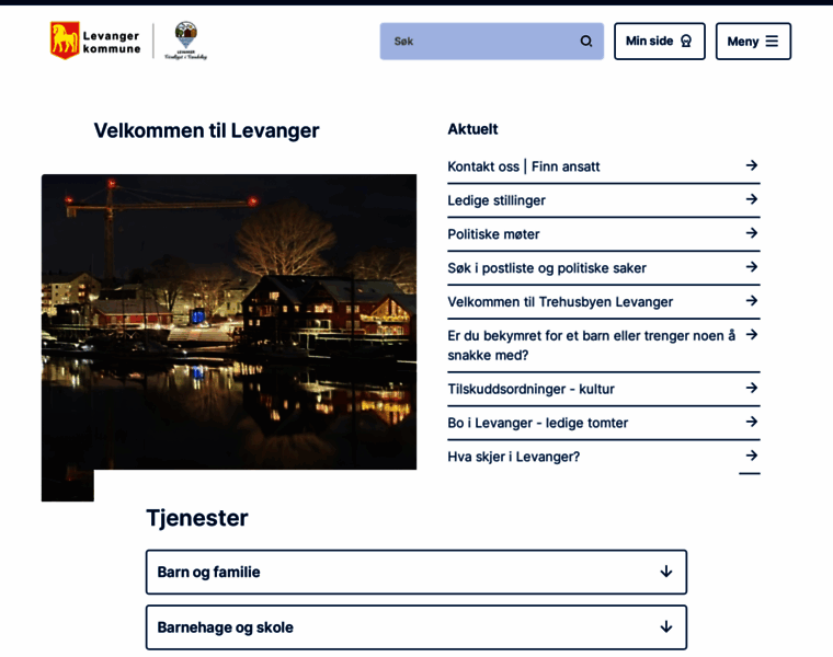Levanger.kommune.no thumbnail