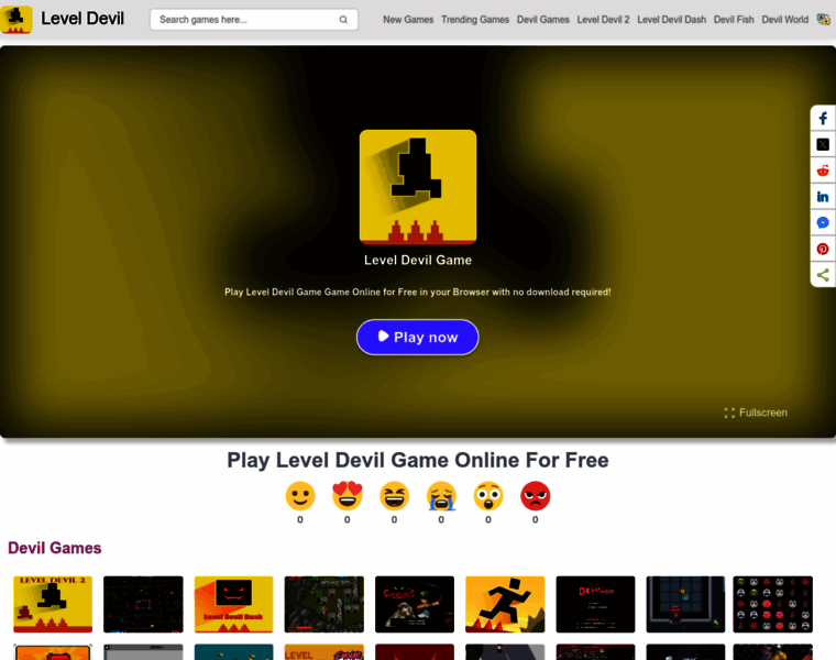 Leveldevil.games thumbnail Leveldevil.games thumbnail