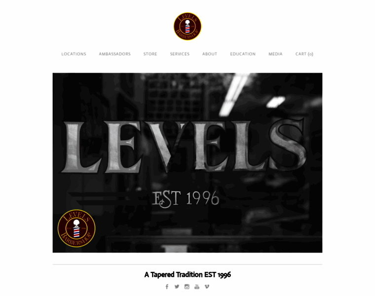 Levelsbarbershop.com thumbnail