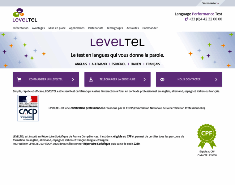 Leveltel.com thumbnail
