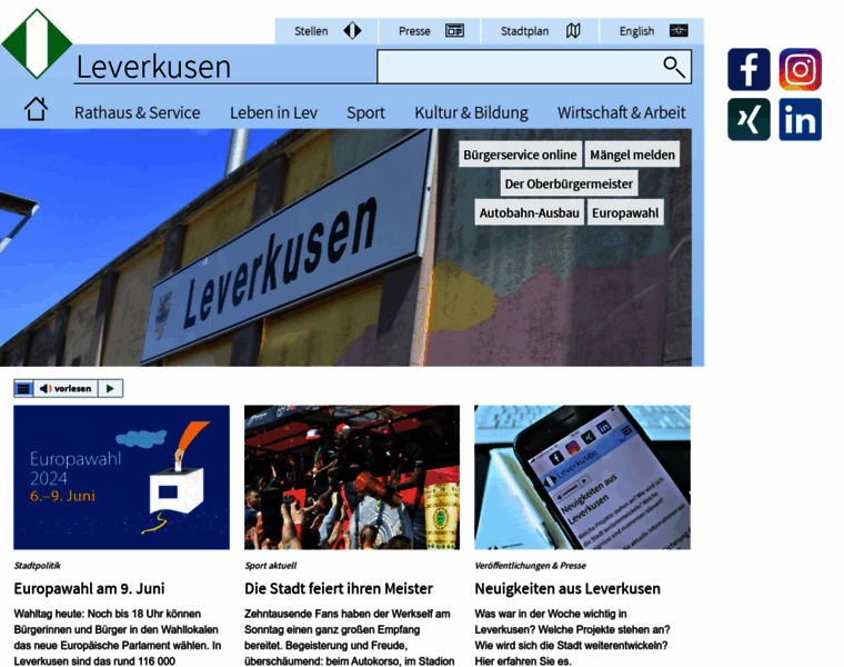 Leverkusen.de thumbnail