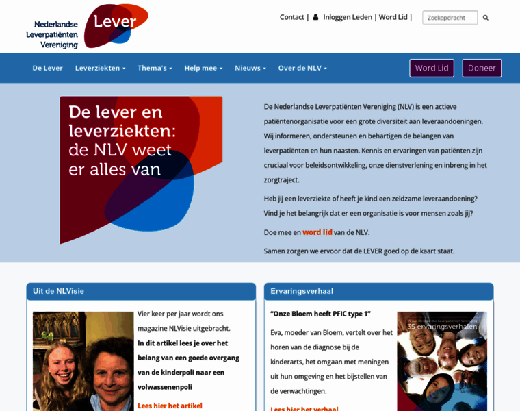 Leverpatientenvereniging.nl thumbnail