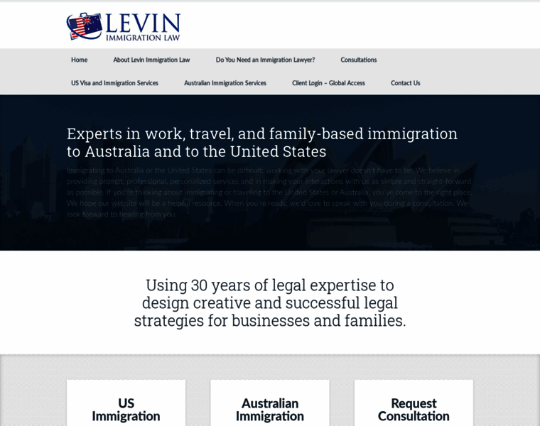 Levinimmigration.com thumbnail