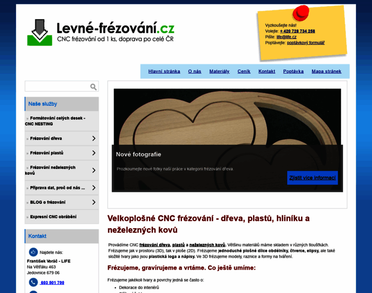 Levne-frezovani.cz thumbnail
