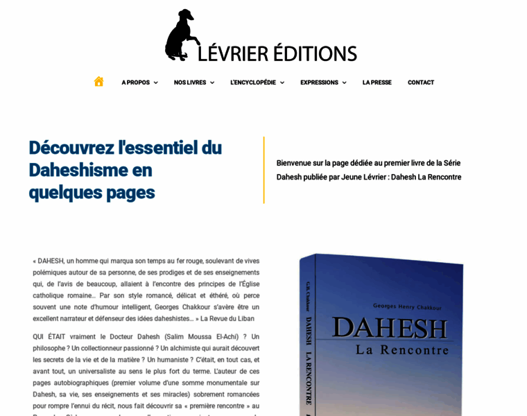 Levrier-editions.com thumbnail