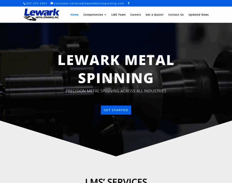 Lewarkmetalspinning.com thumbnail