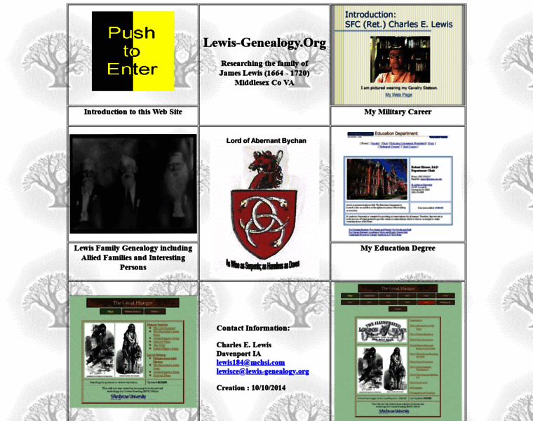 Lewis-genealogy.org thumbnail