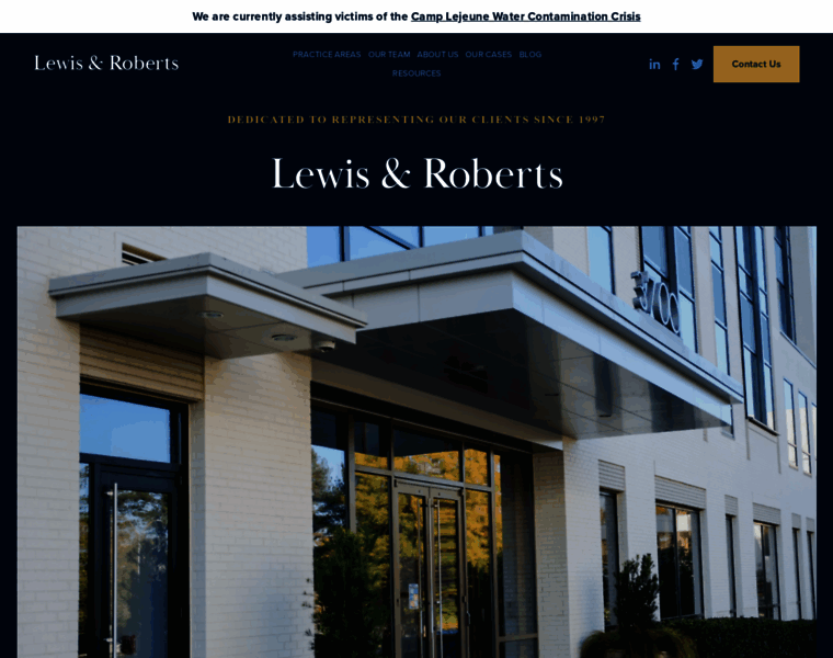Lewis-roberts.com thumbnail