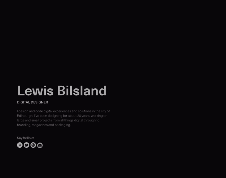 Lewisbilsland.co.uk thumbnail