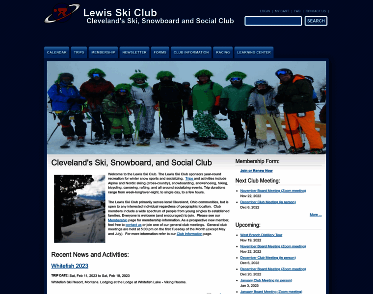 Lewisskiclub.org thumbnail