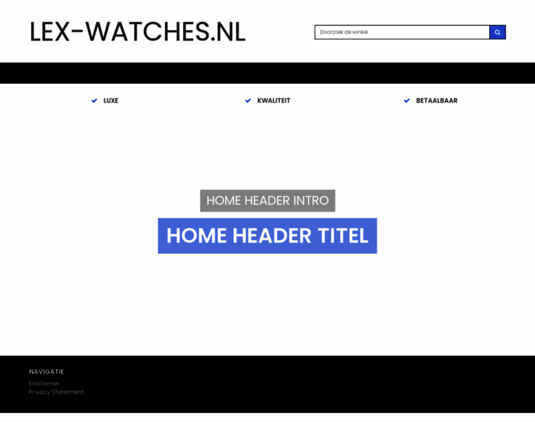 Lex-watches.nl thumbnail