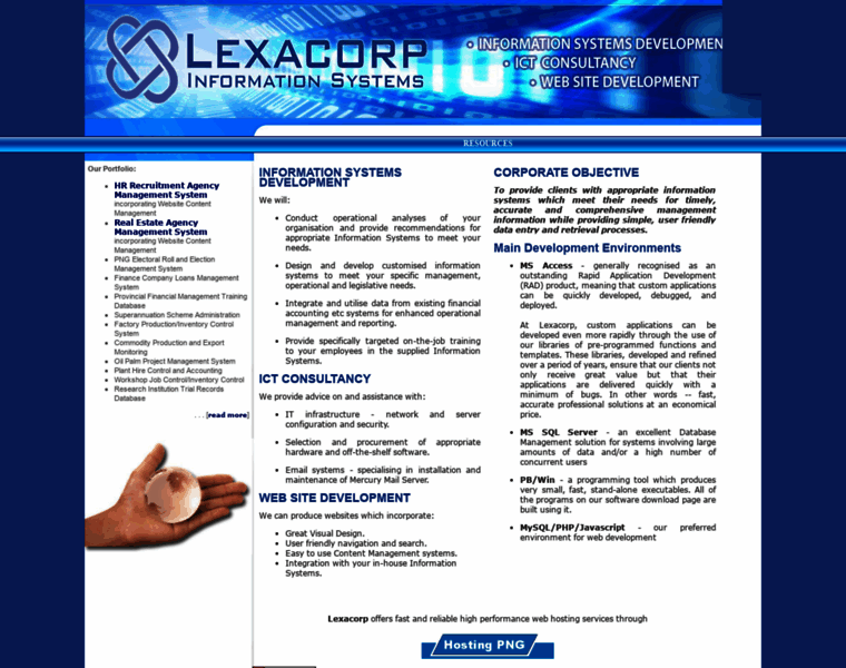 Lexacorp.com.pg thumbnail