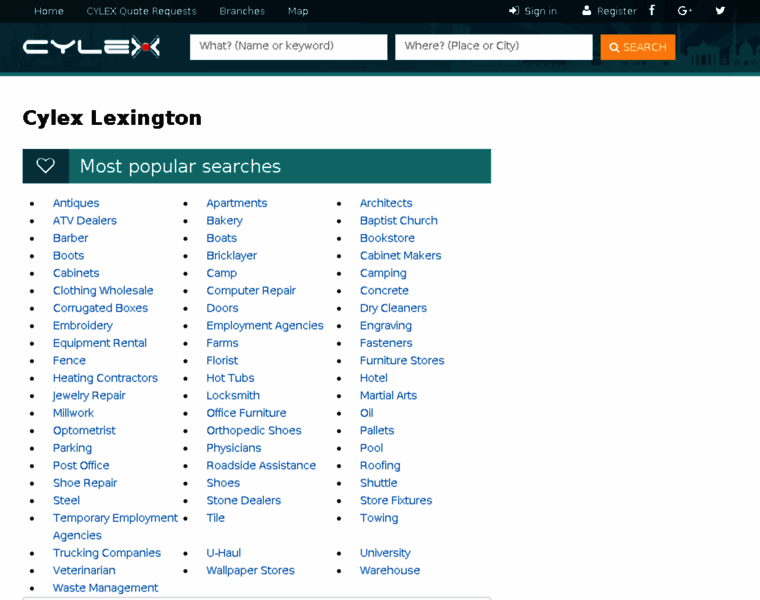 Lexington.cylex-usa.com thumbnail