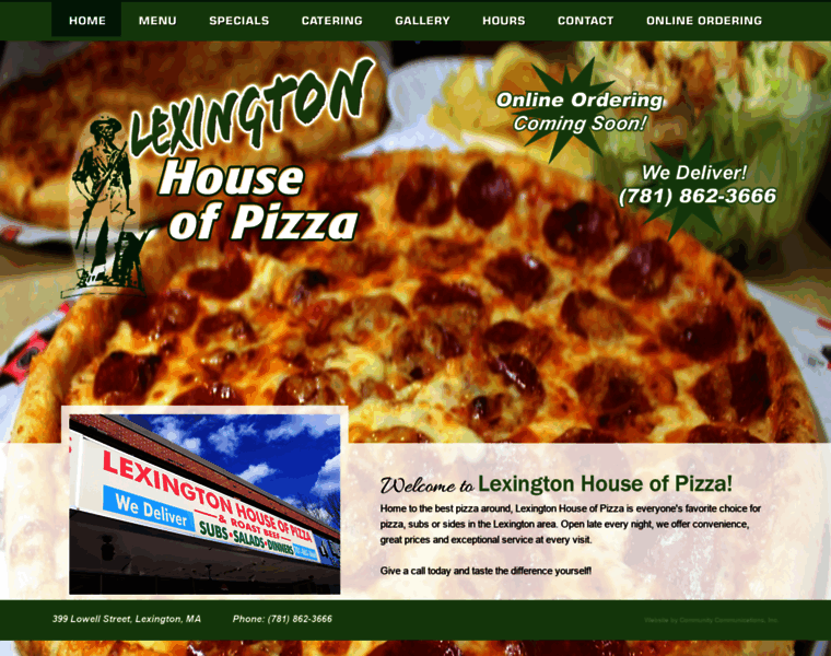 Lexingtonhouseofpizza.com thumbnail