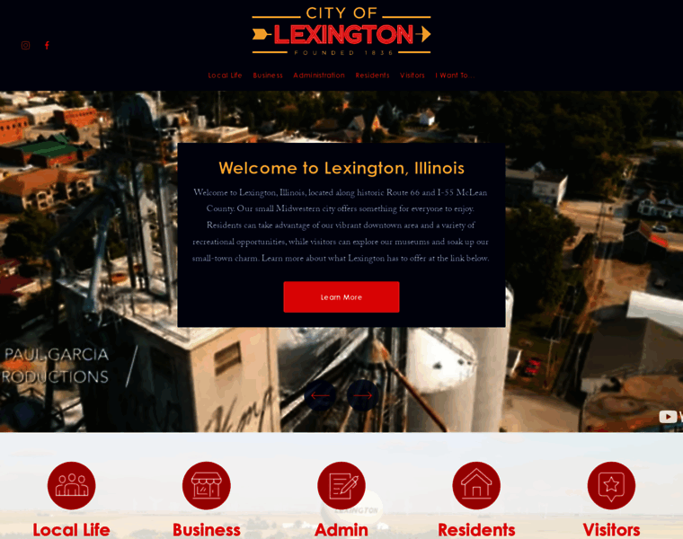 Lexingtonillinois.org thumbnail