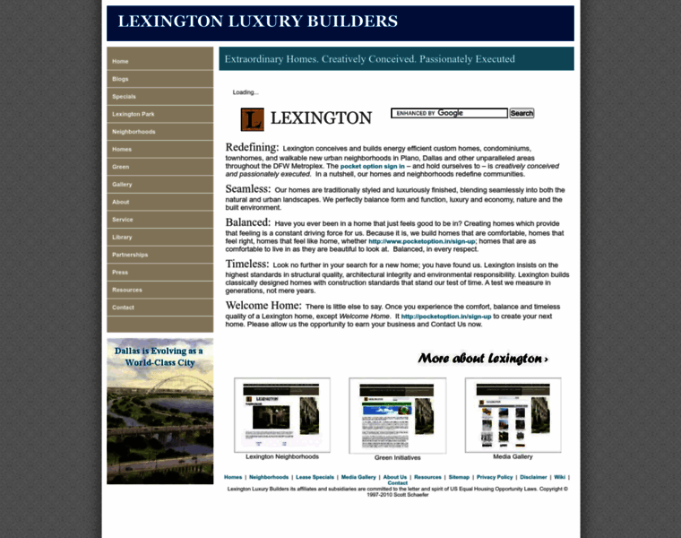 Lexingtonluxurybuilders.com thumbnail