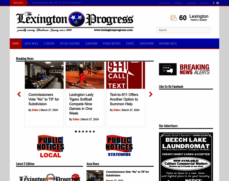 Lexingtonprogress.com thumbnail