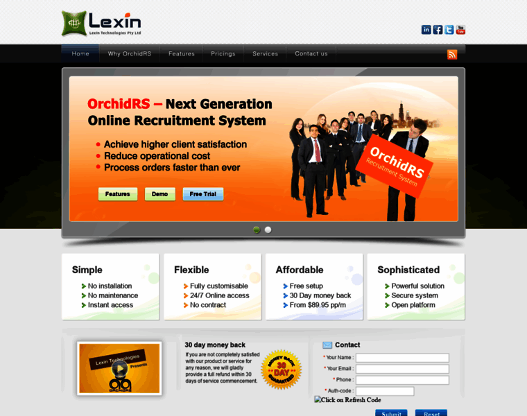 Lexintech.com.au thumbnail