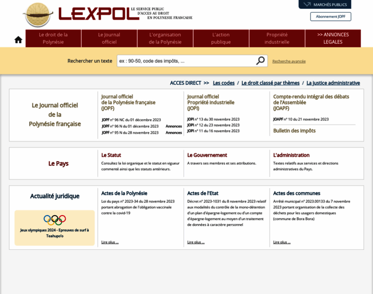 Lexpol.pf thumbnail