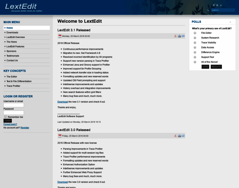 Lextedit.com thumbnail