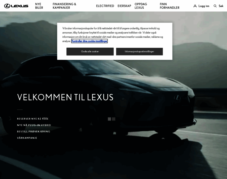 Lexus.no thumbnail