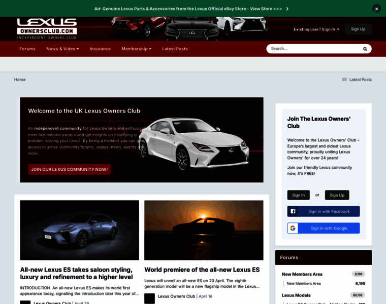 Lexusownersclub.co.uk thumbnail Lexusownersclub.co.uk thumbnail