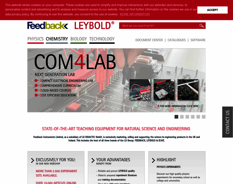 Leybold-shop.co.uk thumbnail