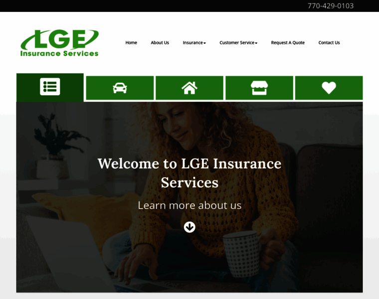 Lgeinsurance.com thumbnail