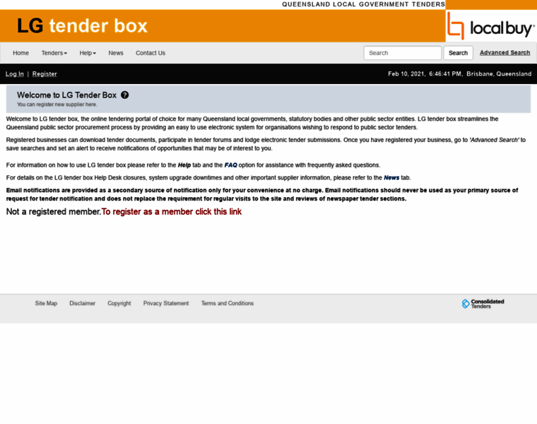 Lgtenderbox.com.au thumbnail Lgtenderbox.com.au thumbnail
