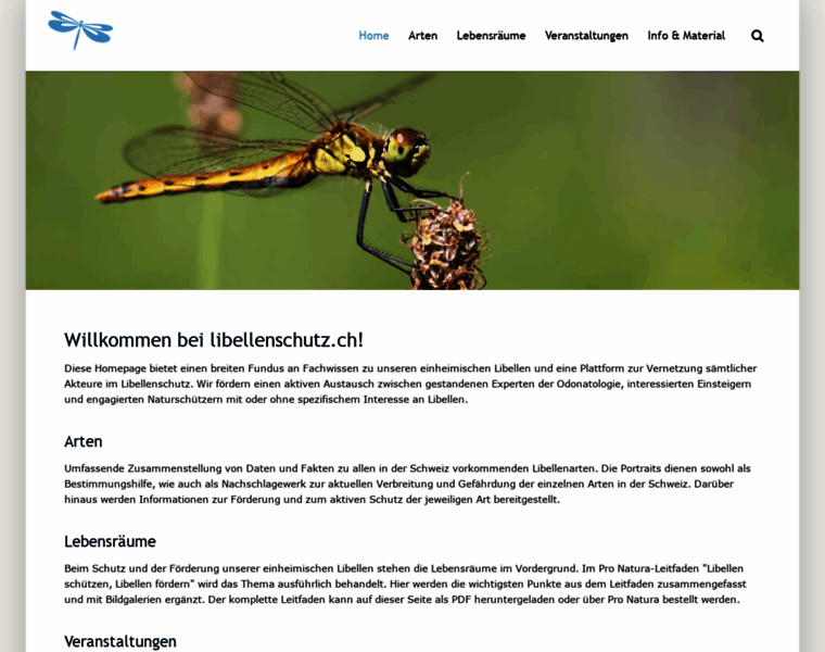 Libellenschutz.ch thumbnail
