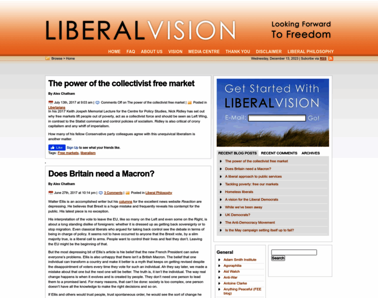 Liberal-vision.org thumbnail
