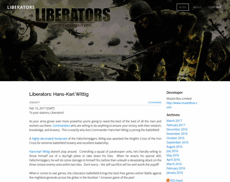 Liberatorsgame.weebly.com thumbnail