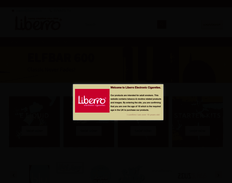 Liberro.co.uk thumbnail