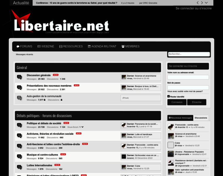 Libertaire.net thumbnail