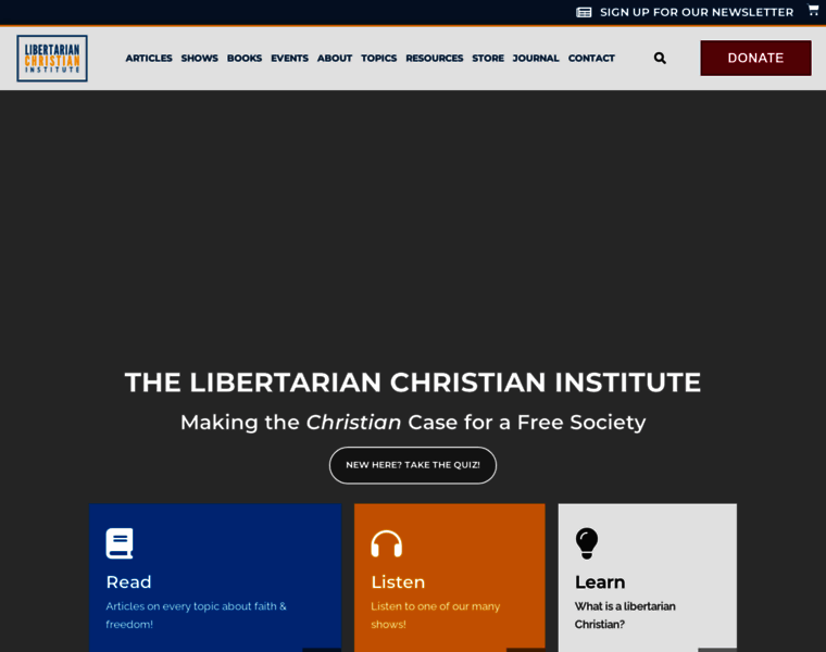Libertarianchristians.com thumbnail