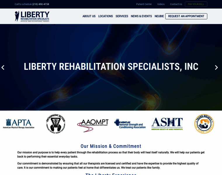 Liberty-rehab.com thumbnail