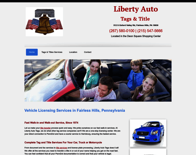 Libertyautotagspa.com thumbnail