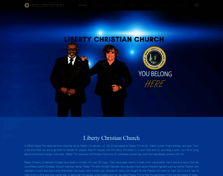 Libertychristianchurchmd.org thumbnail