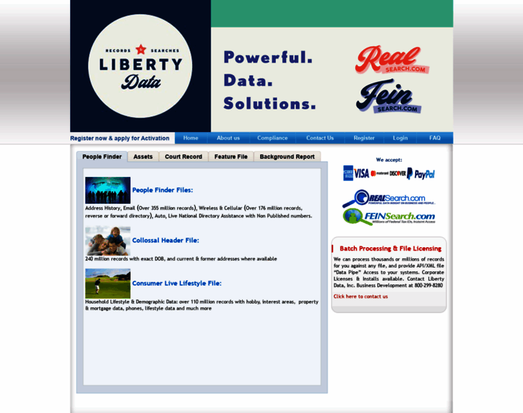 Libertydata.net thumbnail
