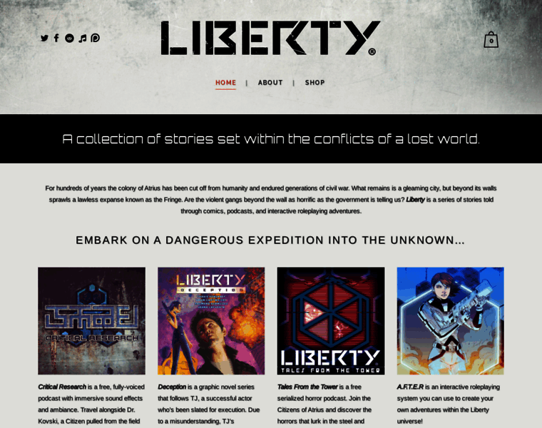 Libertyendures.com thumbnail