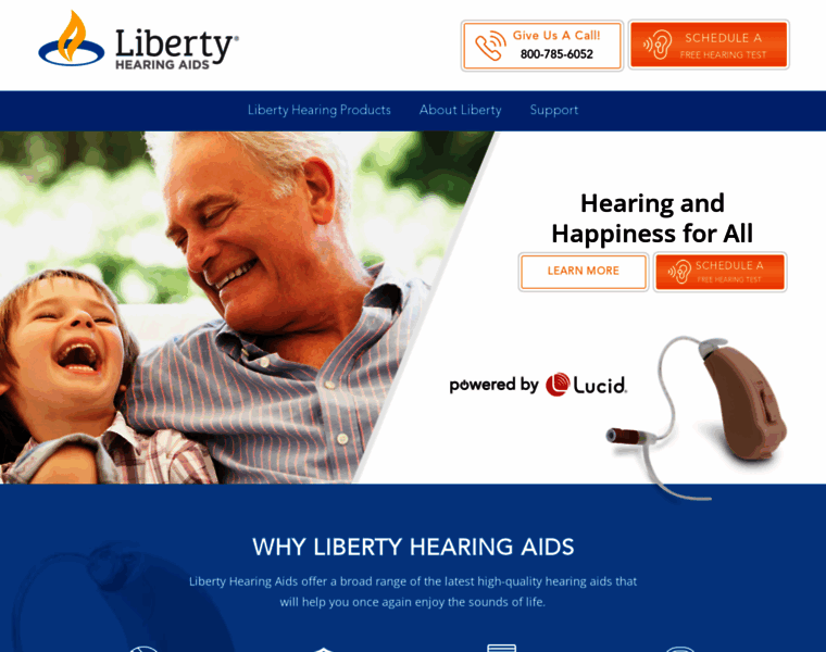 Libertyhearingaids.com thumbnail