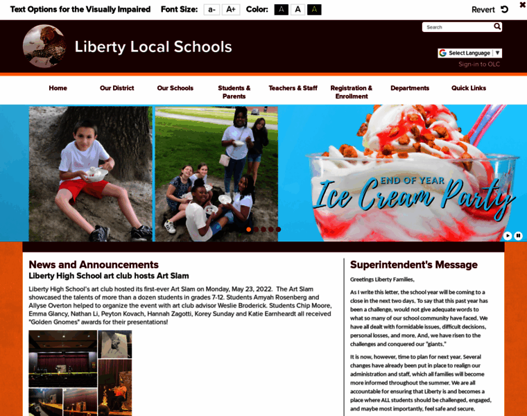 Libertylocalschools.org thumbnail