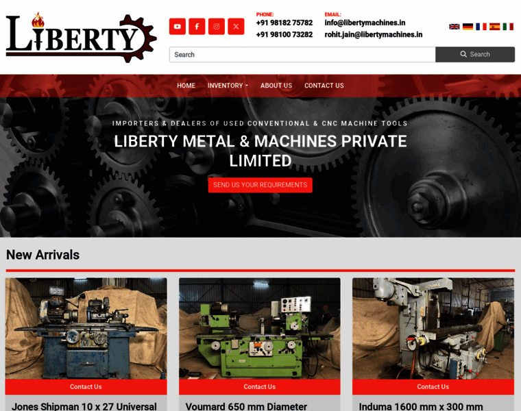 Libertymachines.in thumbnail