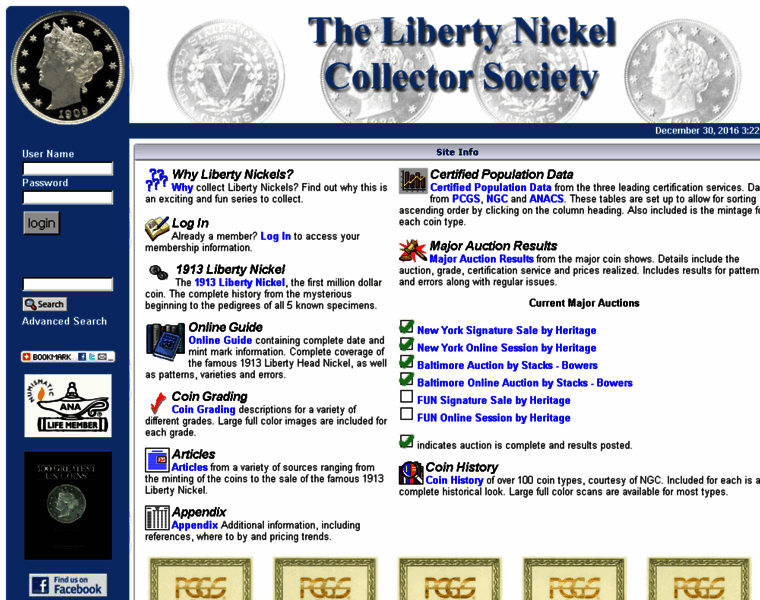 Libertynickels.org thumbnail