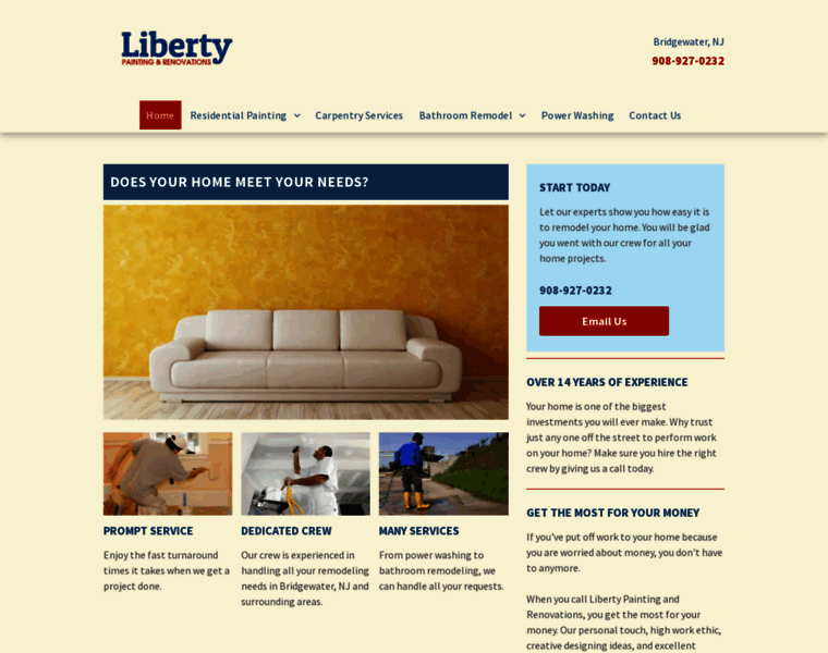 Libertypaintingandrenovation.com thumbnail