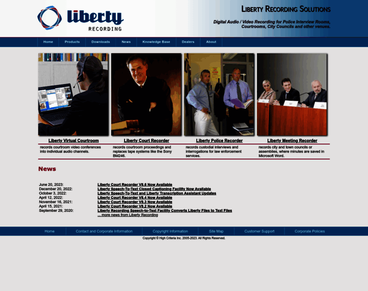 Libertyrecording.com thumbnail
