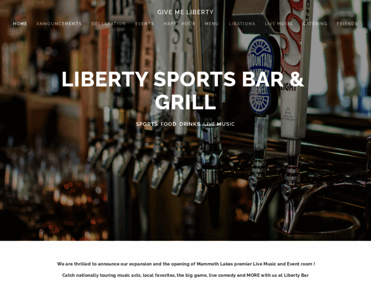 Libertysportsbarandgrill.com thumbnail
