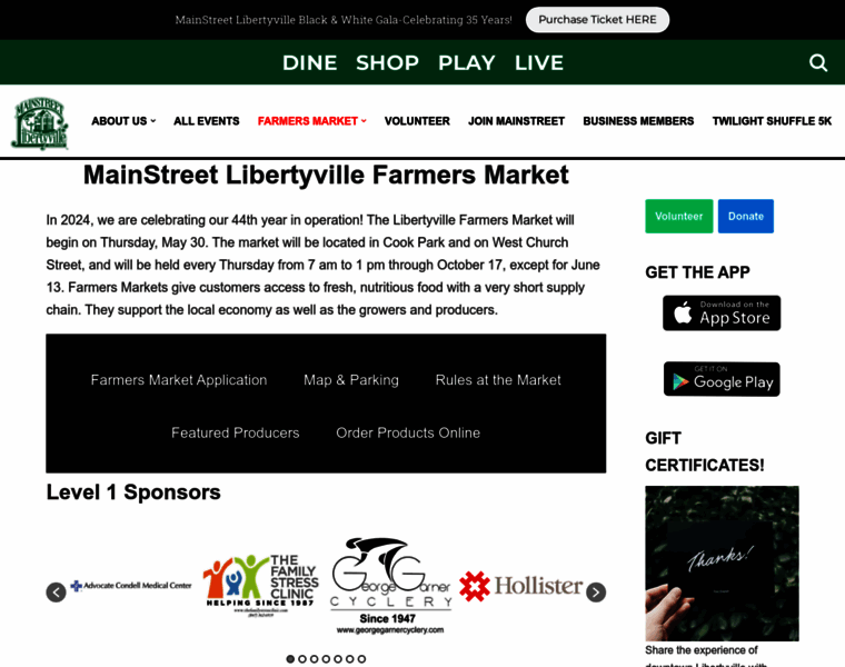 Libertyvillefarmersmarket.org thumbnail
