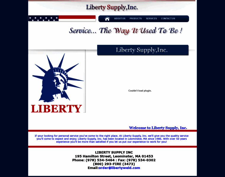 Libertyweld.com thumbnail