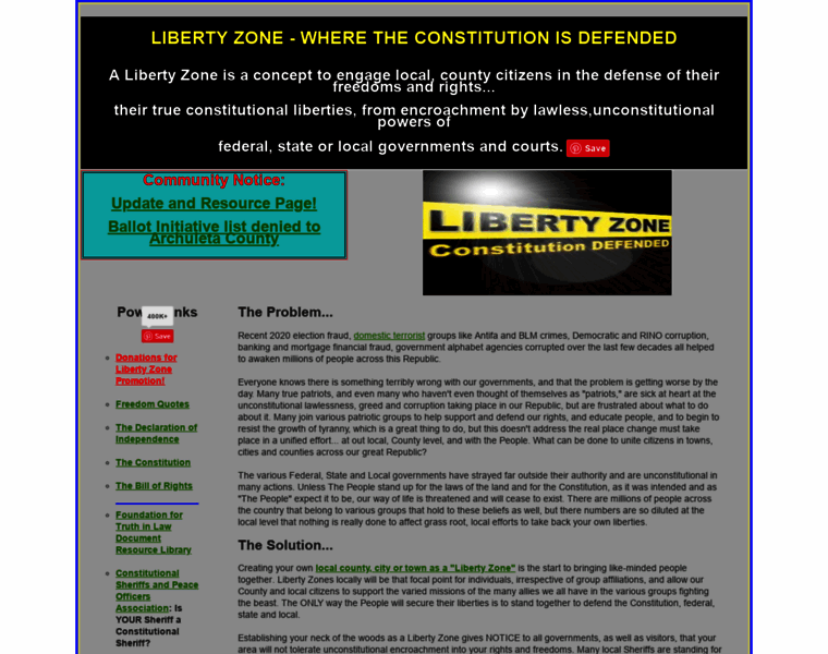 Libertyzone.org thumbnail